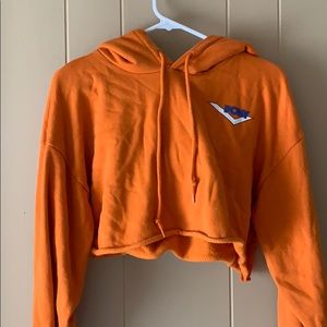 Cropped hoodie